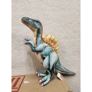 Wishpets Plush 10" Multicolored Spinosaurus Dinosaur Stuffed Animal Toy
